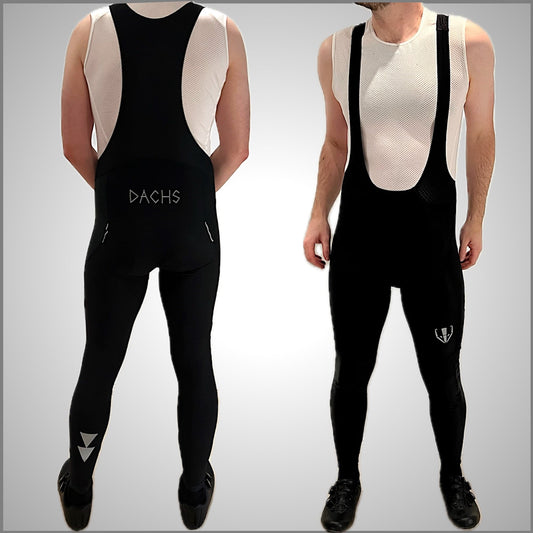 DACHS – ciclismo de carretera – culote largo de invierno para hombre