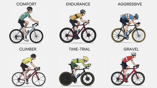 Different Styles of Road-Cycling