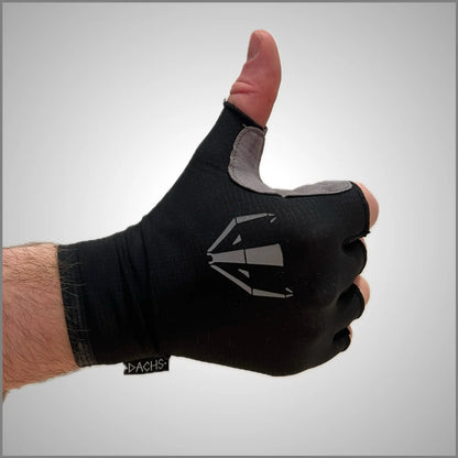 DACHS Unisex Half-Finger Gloves - Black DACHS Road-cycling - Radsport