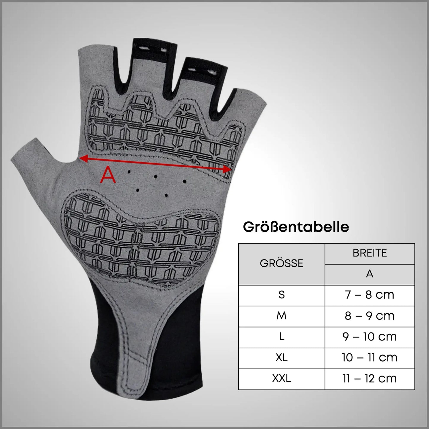 DACHS Unisex Half-Finger Gloves - Black DACHS Road-cycling - Radsport