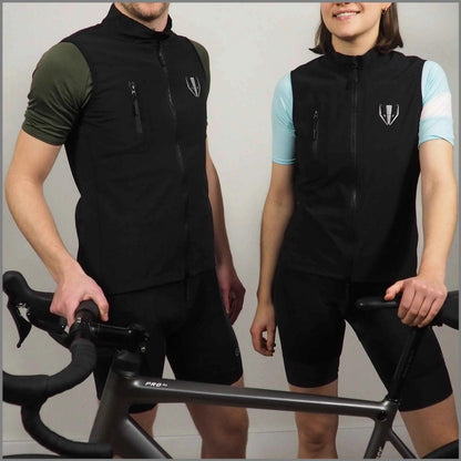 DACHS Cycling Gilet Mens - Slim-Fit Cycling Vest DACHS Road-cycling - Radsport