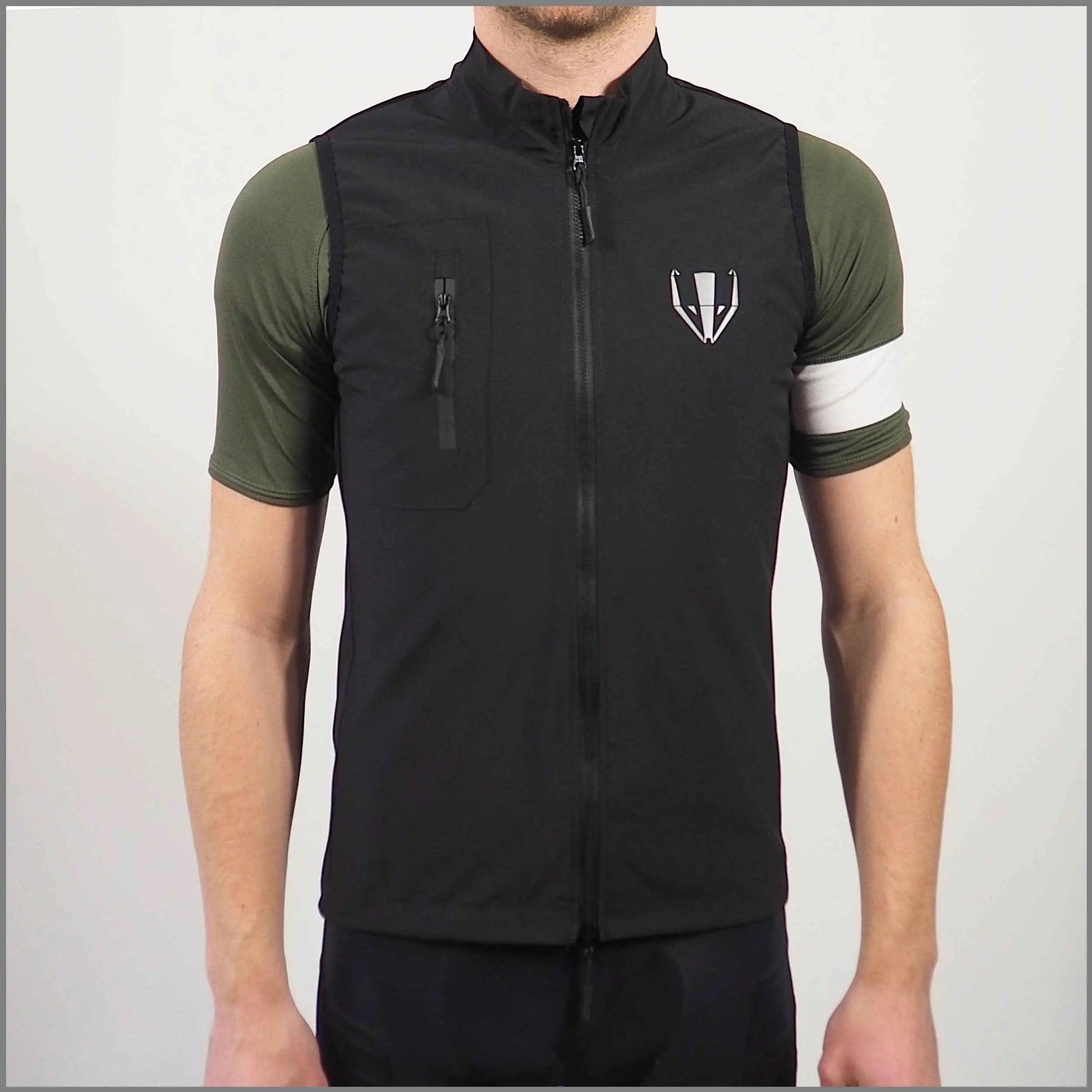 DACHS Cycling Gilet Mens - Slim-Fit Cycling Vest DACHS Road-cycling - Radsport