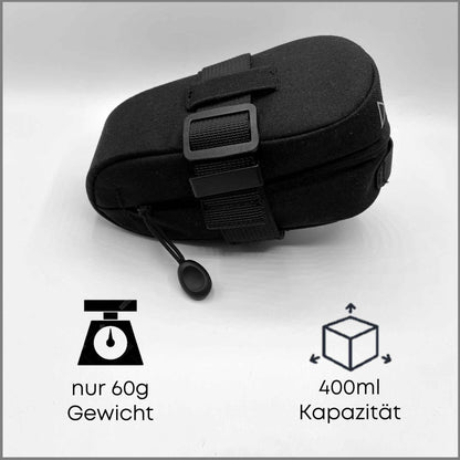 DACHS Mini Borsa da Sella con Clip Magnetica e Supporto Luce DACHS Ciclismo su strada - Radsport