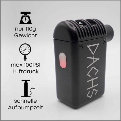 DACHS ePumpe - elektrische Mini-Fahrradpumpe DACHS Rennradfahren - Radsport