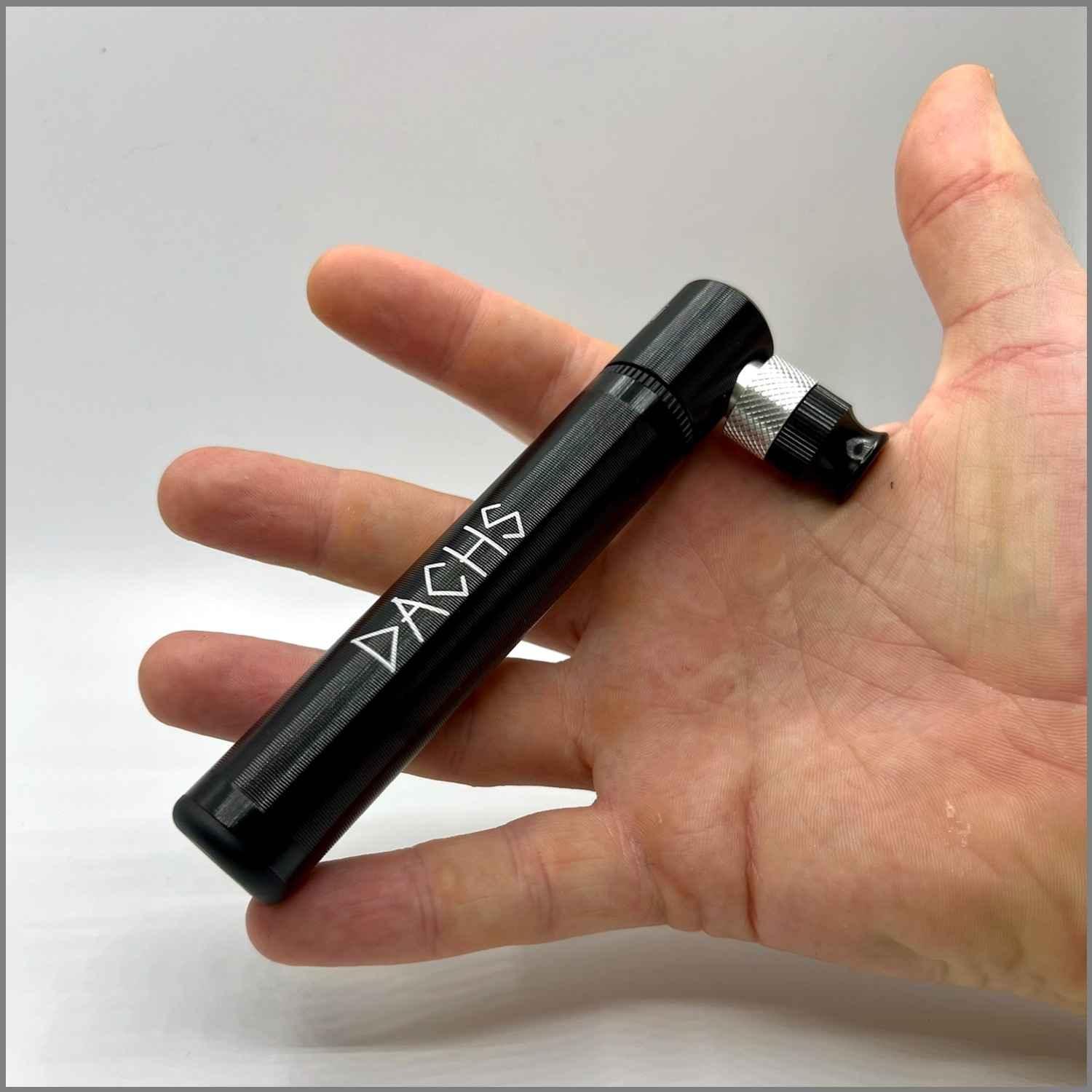 DACHS Mini Pompa per Bici - Pompa ad Alta Pressione con Supporto DACHS Ciclismo su strada - Radsport
