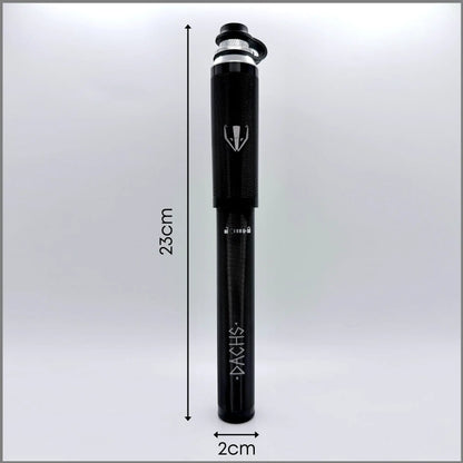 DACHS Gravel Pump with Manometer - Compact Bike Pump with Gauge DACHS Road-cycling - Radsport