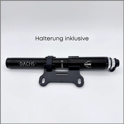 DACHS Gravel Pump with Manometer - Compact Bike Pump with Gauge DACHS Road-cycling - Radsport