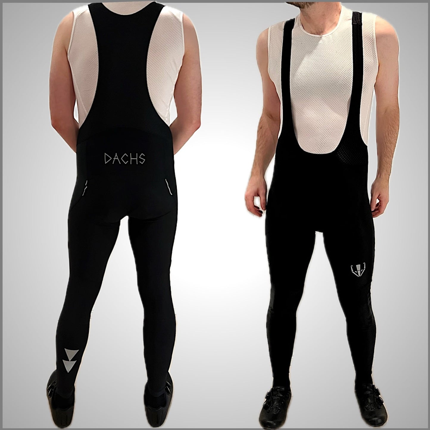 DACHS – ciclismo de carretera – culote largo de invierno para hombre