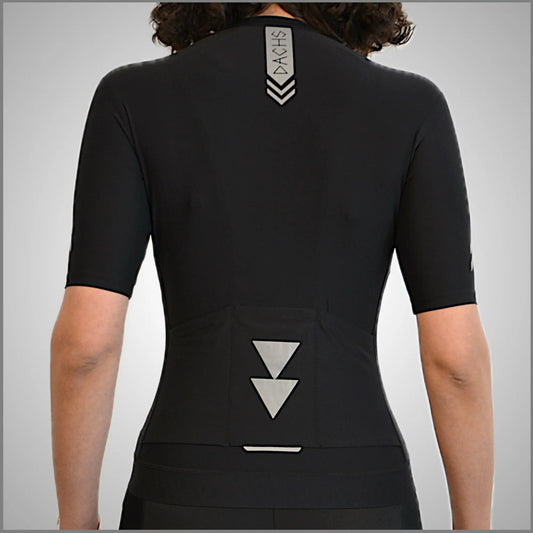 DACHS Cycling Jersey (Womens) - Short Sleeve - Black DACHS Road-cycling - Radsport