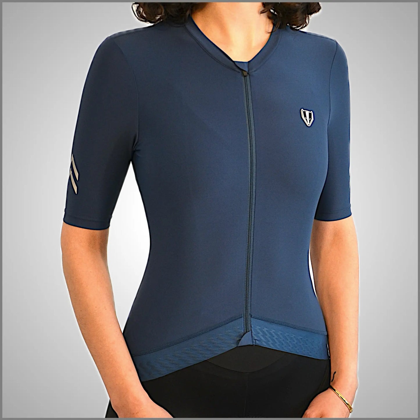 DACHS Cycling Jersey (Womens) - Short Sleeve - Blue DACHS Road-cycling - Radsport