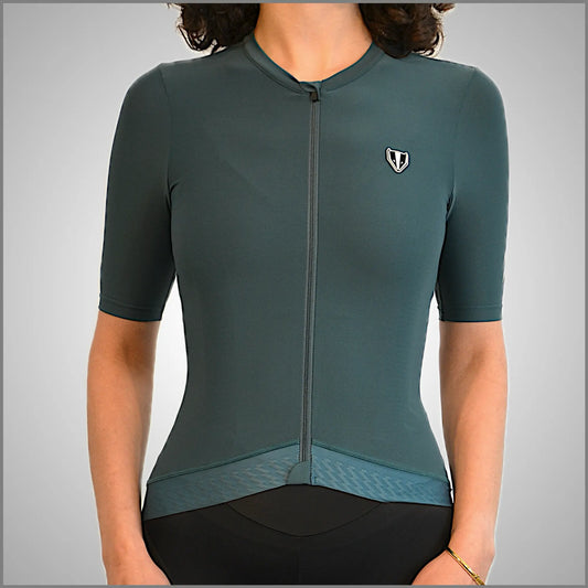 DACHS Cycling Jersey (Womens) - Short Sleeve - Teal DACHS Road-cycling - Radsport