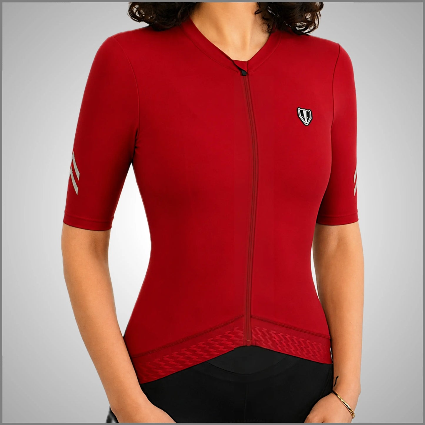 DACHS Cycling Jersey (Womens) - Short Sleeve - Red DACHS Road-cycling - Radsport